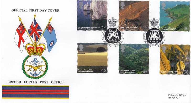 2005 (02) South West England - British Forces Post Office (BF2826PS) Official