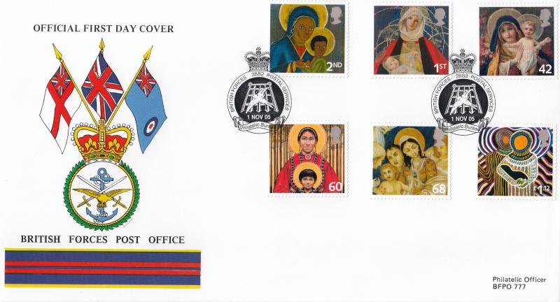 2005 (11) Christmas (Stamps) - British Forces Post Office (BF2882PS) Official