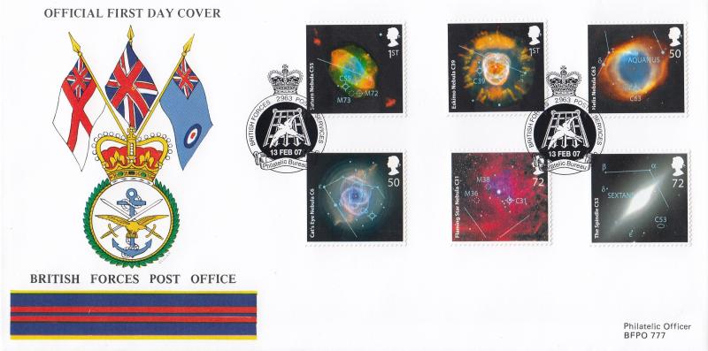 2007 (02) The Sky At Night - British Forces Post Office (BF2963PS) Official