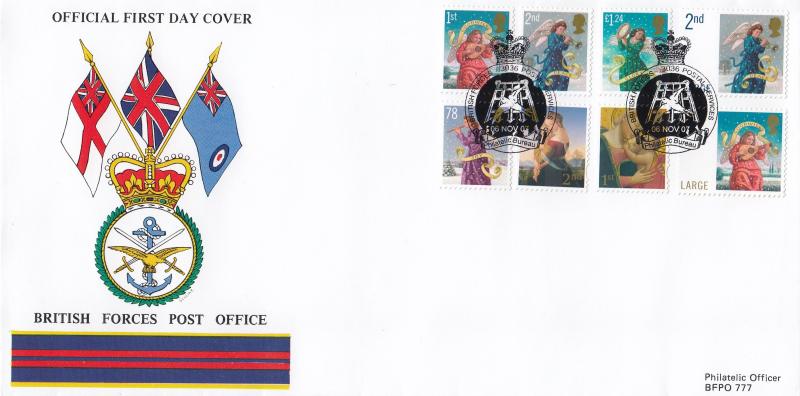 2007 (11) Christmas (Stamps) - British Forces Post Office (BF3036PS) Official
