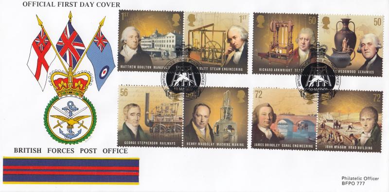 2009 (03) Industrial Revolution - British Forces Post Office (BF3088PS) Official