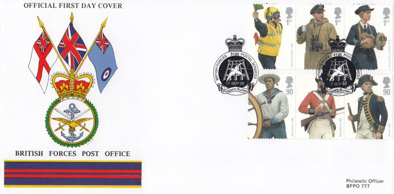 2009 (09) Naval Uniforms - British Forces Post Office (BF3100PS) Official