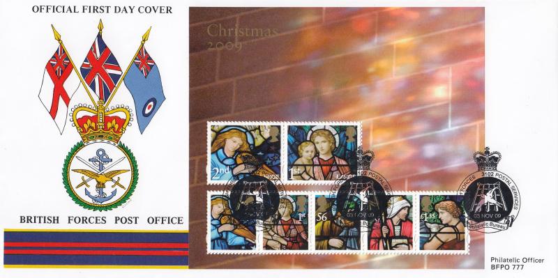 2009 (11) Christmas (M/S) - British Forces Post Office (BF3102PS) Official