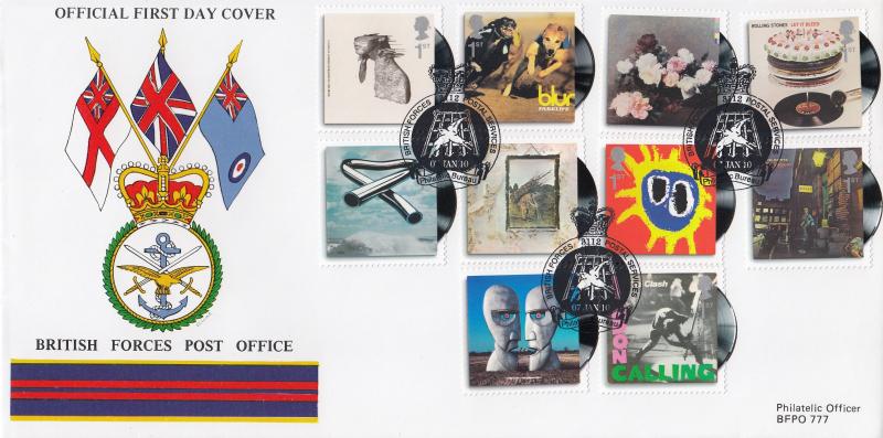 2010 (01) Music Giants - British Forces Post Office (BF3112PS) Official