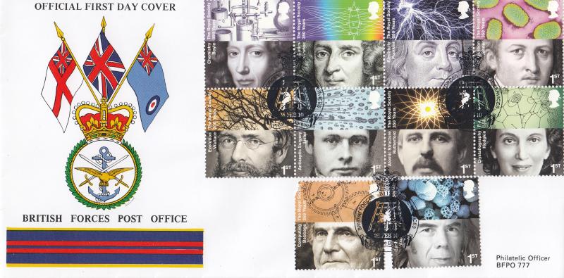 2010 (02) The Royal Society - British Forces Post Office (BF3115PS) Official