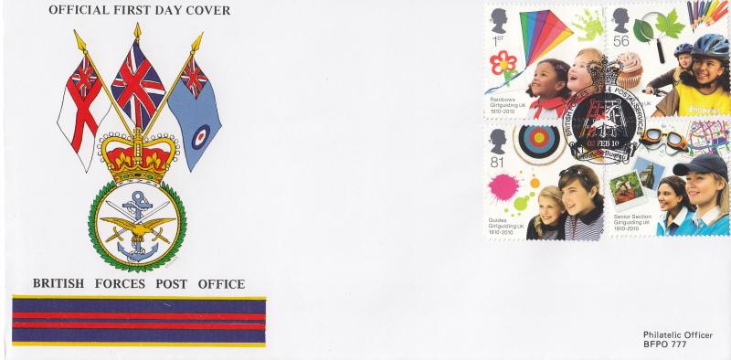 2010 (02) Girlguiding - British Forces Post Office (BF3114PS) Official