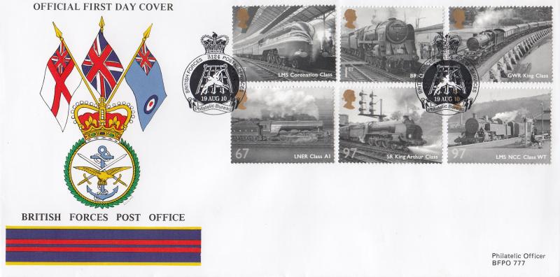 2010 (08) Great British Railways - British Forces Post Office (BF3124PS) Official