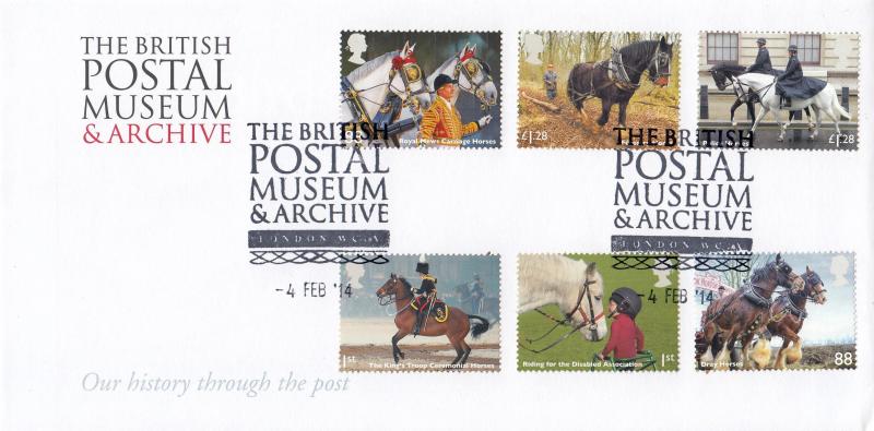2014 (02) Working Horses - British Postal Museum & Archive (BPMA) Official