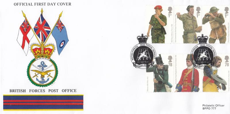 2007 (09) British Army Uniforms - British Forces Post Office (BF3033PS) Official