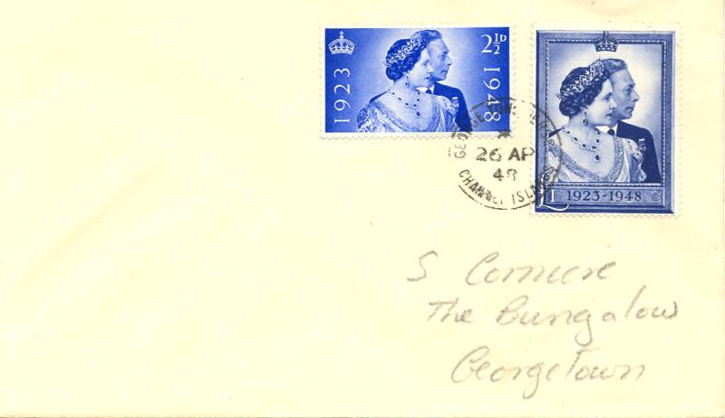 1948 (04) Silver Wedding - Plain - George Town CDS