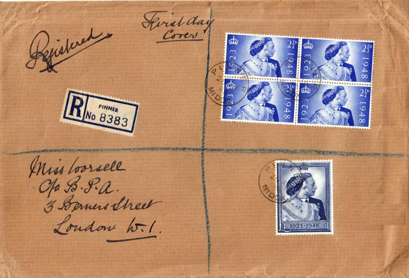 1948 (04) Silver Wedding - Plain - Pinner CDS
