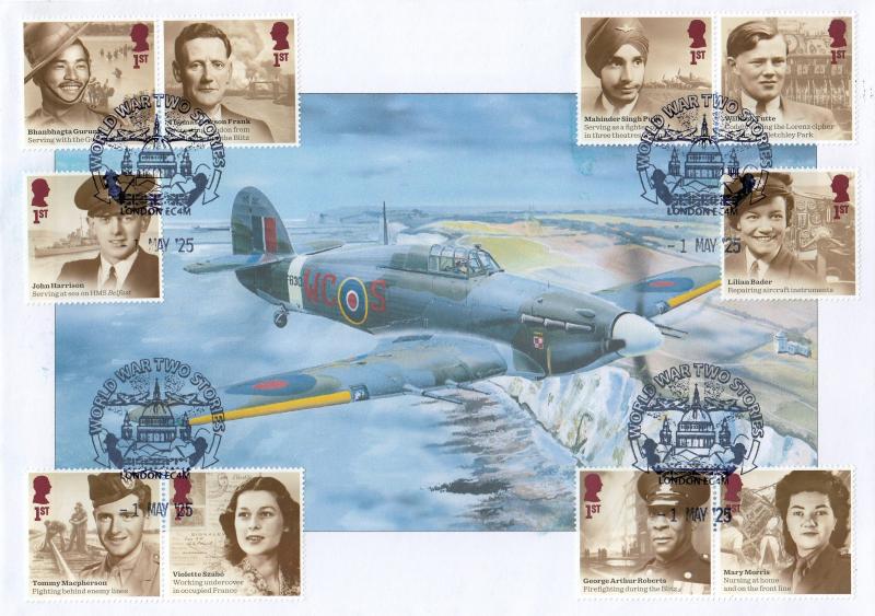 2025 (05) Valour & Victory Stories of WWII - Privately Produced 'Special' - London EC4M H/S