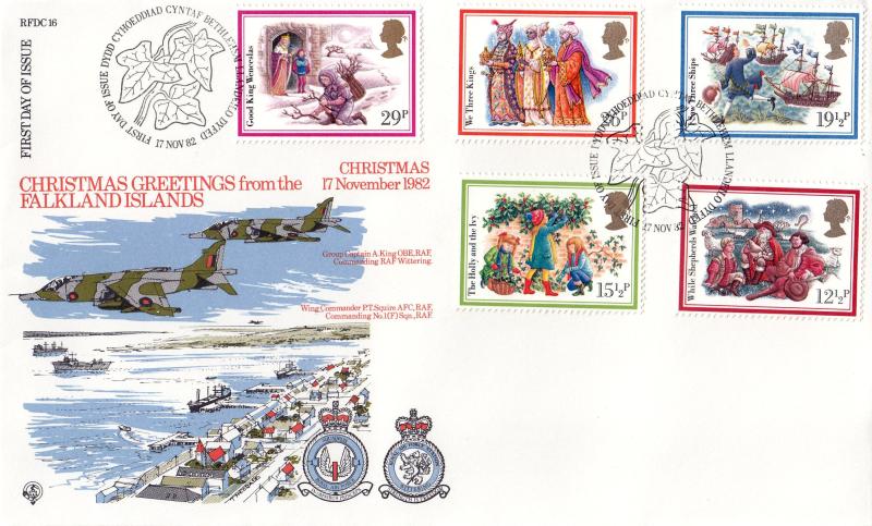 1982 (11) Christmas - Forces RFDC 16 - Bethlehem H/S - An UNSIGNED Version !