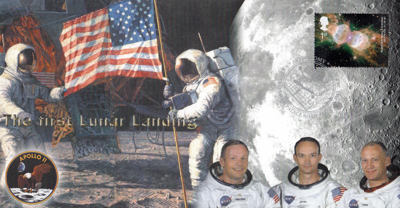2002 (09) Astronomy (M/S) - 'Lunar Landing' Special - Buckingham Palace Road H/S