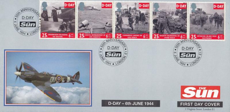 1994 (06) D-Day - Covercraft 'The Sun' Official