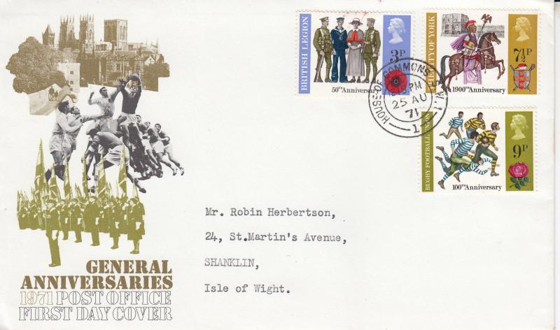 1971 (08) Anniversaries - PO - House of Commons CDS