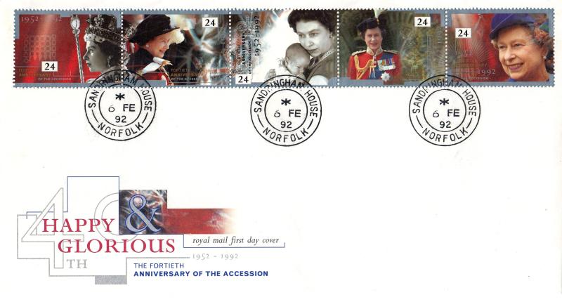 1992 (02) Accession - RM - Sandringham House CDS