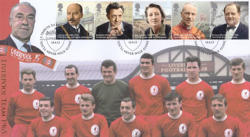 2013 (04) Great Britons - Internet 'Bill Shankly & Vivien Leigh'Official's (Pair)