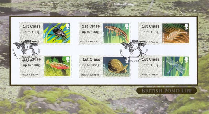 2013 (02) British Pond Life Post & Go - Internet 'Frogholt' Official
