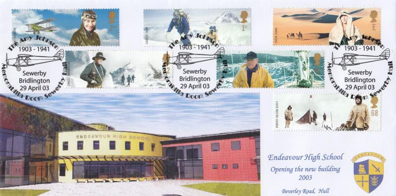 2003 (04) Extreme Endeavours - John Bryan Endeavour High School Official - Amy Johnson, Sewerby H/S