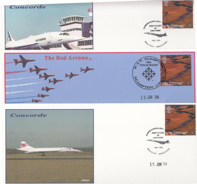 2004 (06) Wales (NVI Book) - Cambridge Officials (Set of Three)