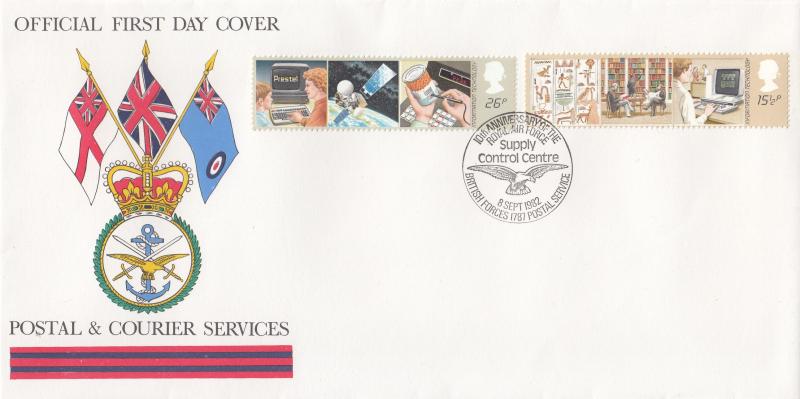 1982 (09) Info Technology - Forces Postal & Courier Services BF1787PS 'Alternative' Official