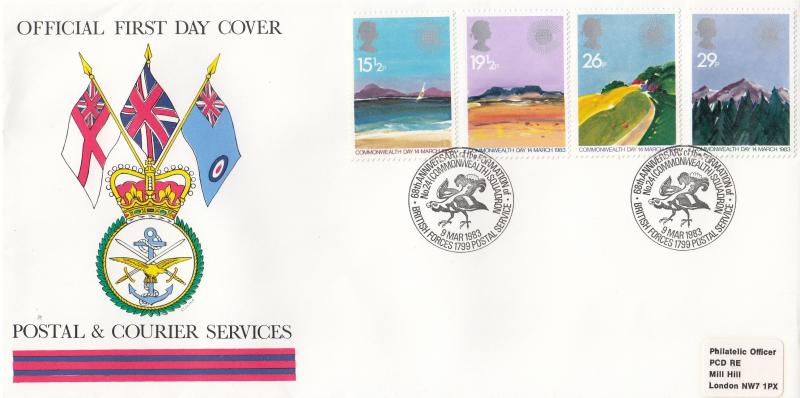 1983 (03) Commonwealth - Forces Postal & Courier Services BF1799PS 'Alternative' Official