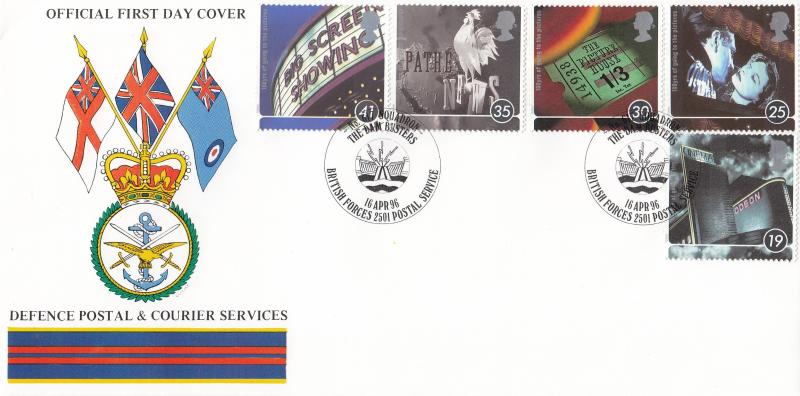 1996 (04) Classic Films - Forces Defence Postal & Courier Services BF2501PS 'Alternative' Official