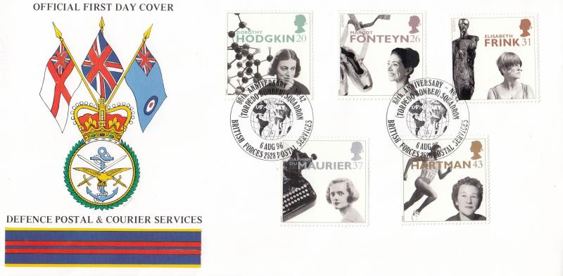 1996 (08) Women - Forces Defence Postal & Courier Services BF2528PS 'Alternative' Official