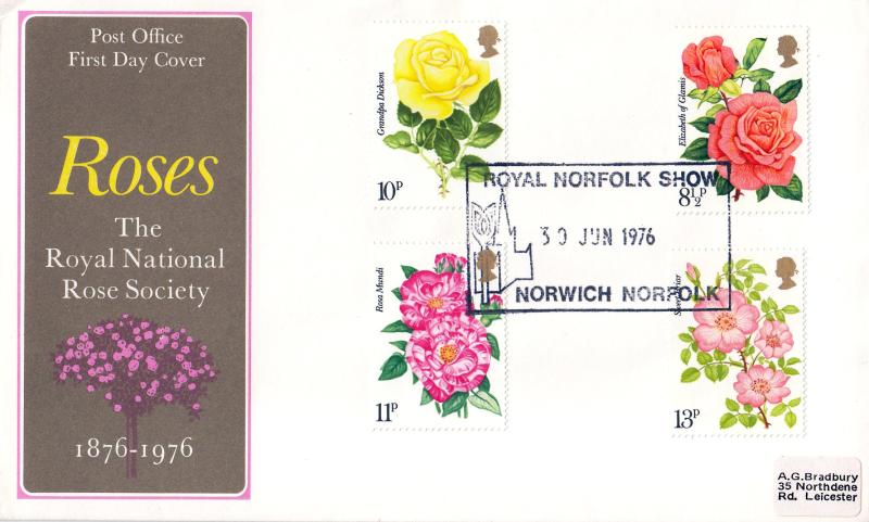 1976 (06) Roses - PO - Royal Norfolk Show, Norwich H/S