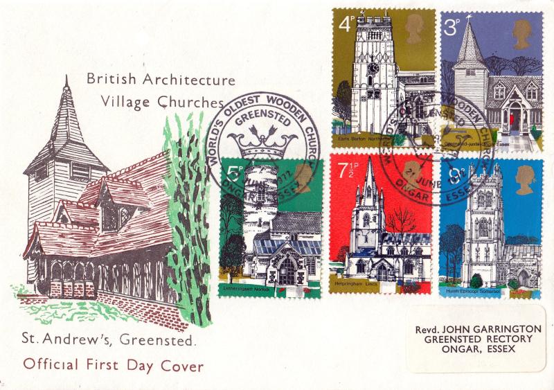 1972 (06) Churches - St Andrews, Greensted Official (Small Version)
