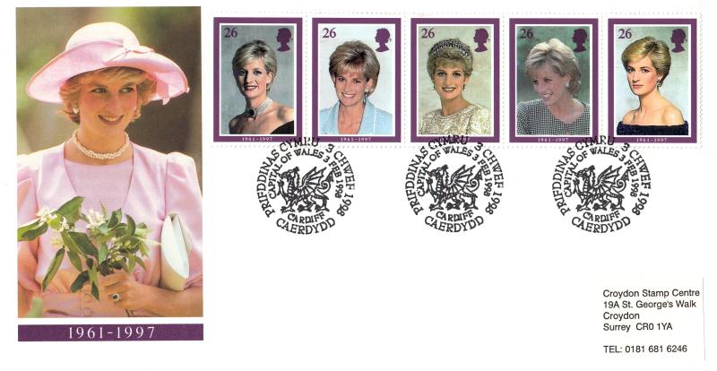1998 (02) Diana - RM - Capital of Wales, Cardiff H/S