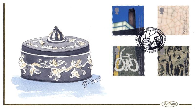 2000 (05) Art & Craft - Benham Hand Painted (Stoke-On-Trent) Official - Signed by Amanda Skinner