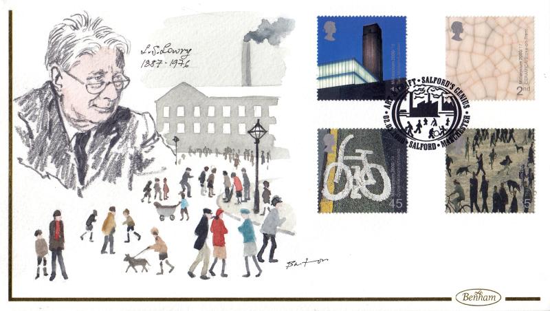 2000 (05) Art & Craft - Benham Hand Painted (Salford) Official - Signed by Richard Barton