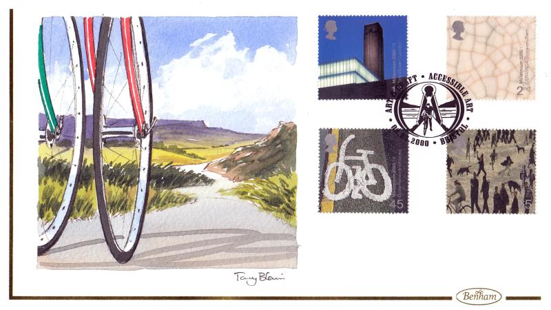 2000 (05) Art & Craft - Benham Hand Painted (Bristol) Official - Signed by Tony Blain