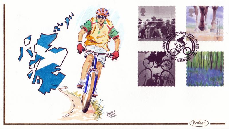 2000 (07) Stone & Soil - Benham Hand Painted (Glenrothes) Official - Signed by Donald Bird