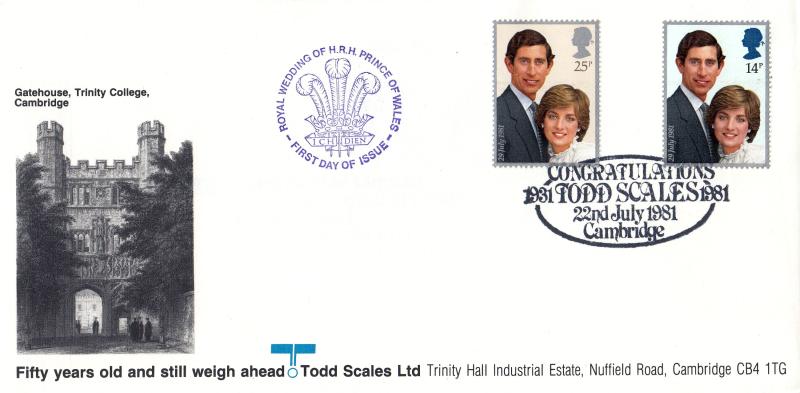 1981 (07) Wedding - Todd Scales Official + Cachet