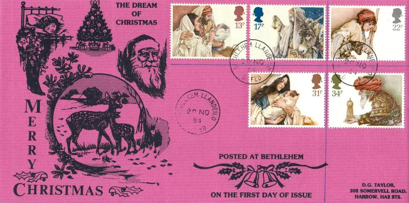 1984 (11) Christmas - DGT 'Dream of Christmas' Cover - Bethlehem CDS