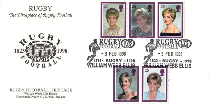 1998 (02) Diana - William Webb Ellis Official