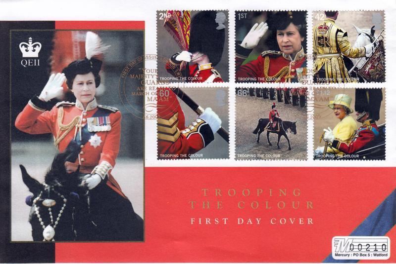 2005 (06) Trooping Of The Colour (Stamps) - Westminster 'London SW1' Special