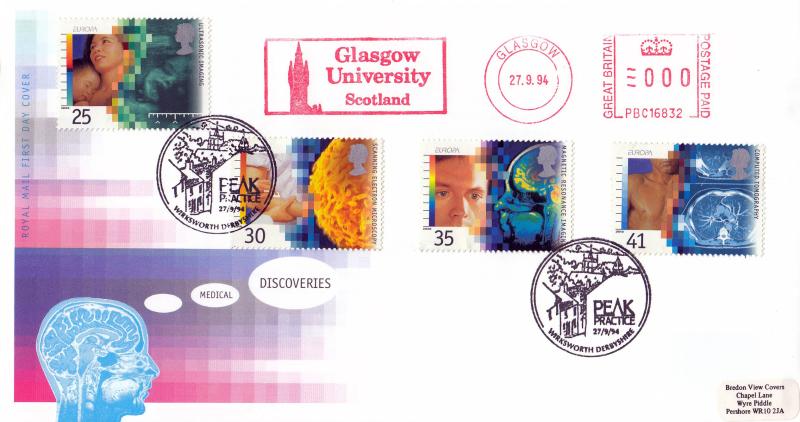 1994 (09) Medical - RM - Peak Practice, Wirksworth H/S + Glasgow University Meter Mark