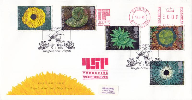 1995 (03) Springtime - RM - Wingfield H/S + Yorkshire Sculpture Park Meter Mark