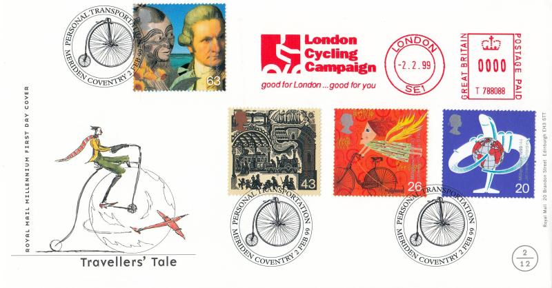 1999 (02) Travellers - RM - Meriden, Coventry H/S + London Cycling Campaign Meter Mark