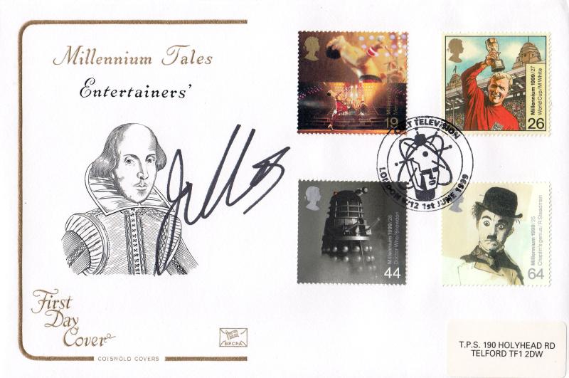 1999 (06) Entertainers - Cotswold - Cult Television, London H/S - Signed by Joan Collins