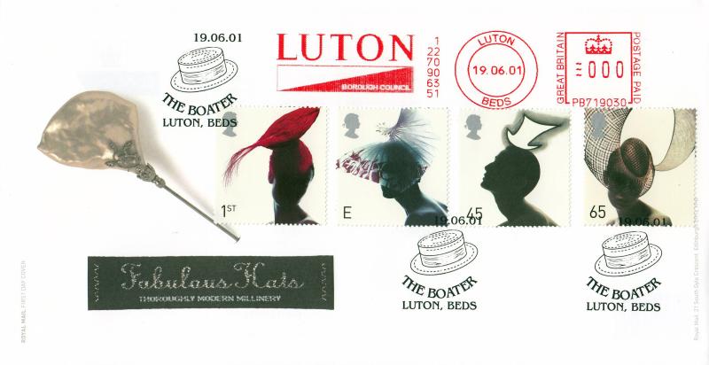 2001 (06) Hats - RM - The Boater, Luton H/S + Luton Borough Council Meter Mark