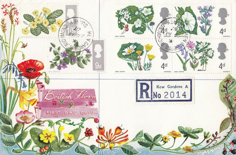 1967 (04) Flowers - Non Phosphor - Connoisseur - Kew Gardens CDS