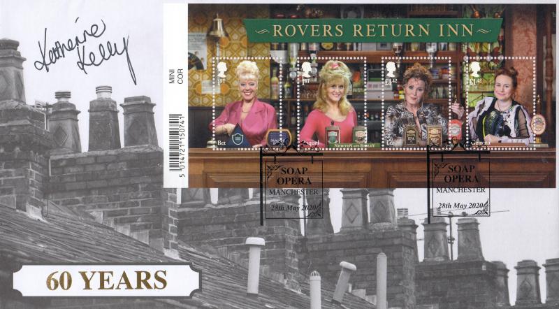 2020 (05) Coronation Street (M/S) - Internet 'Soap Opera Manchester' Official - Signed by Katherine Kelly