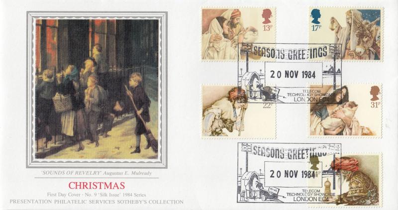 1984 (11) Christmas - PPS 'Silk' - Telecom Technology Showcase H/S