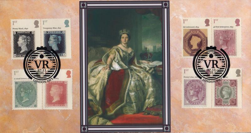 2025 (11) Queen Victoria (Stamps) - Privately Produced 'VR, London SW1' Special