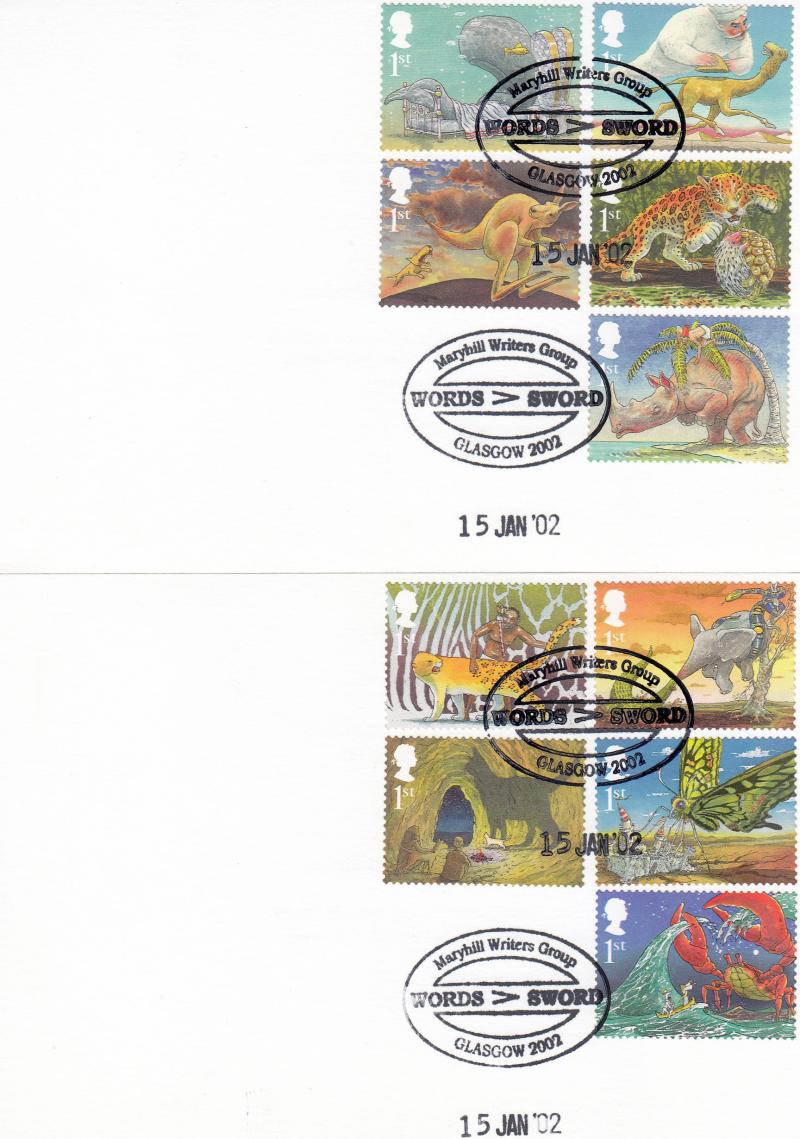 2002 (01) Rudyard Kipling - Maryhill Writers Group Official (Card)